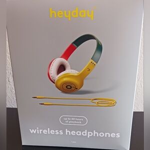 heyday Wireless Headphones Bluetooth 5.4 Multicolor Up to 40 Hours Playback AUX